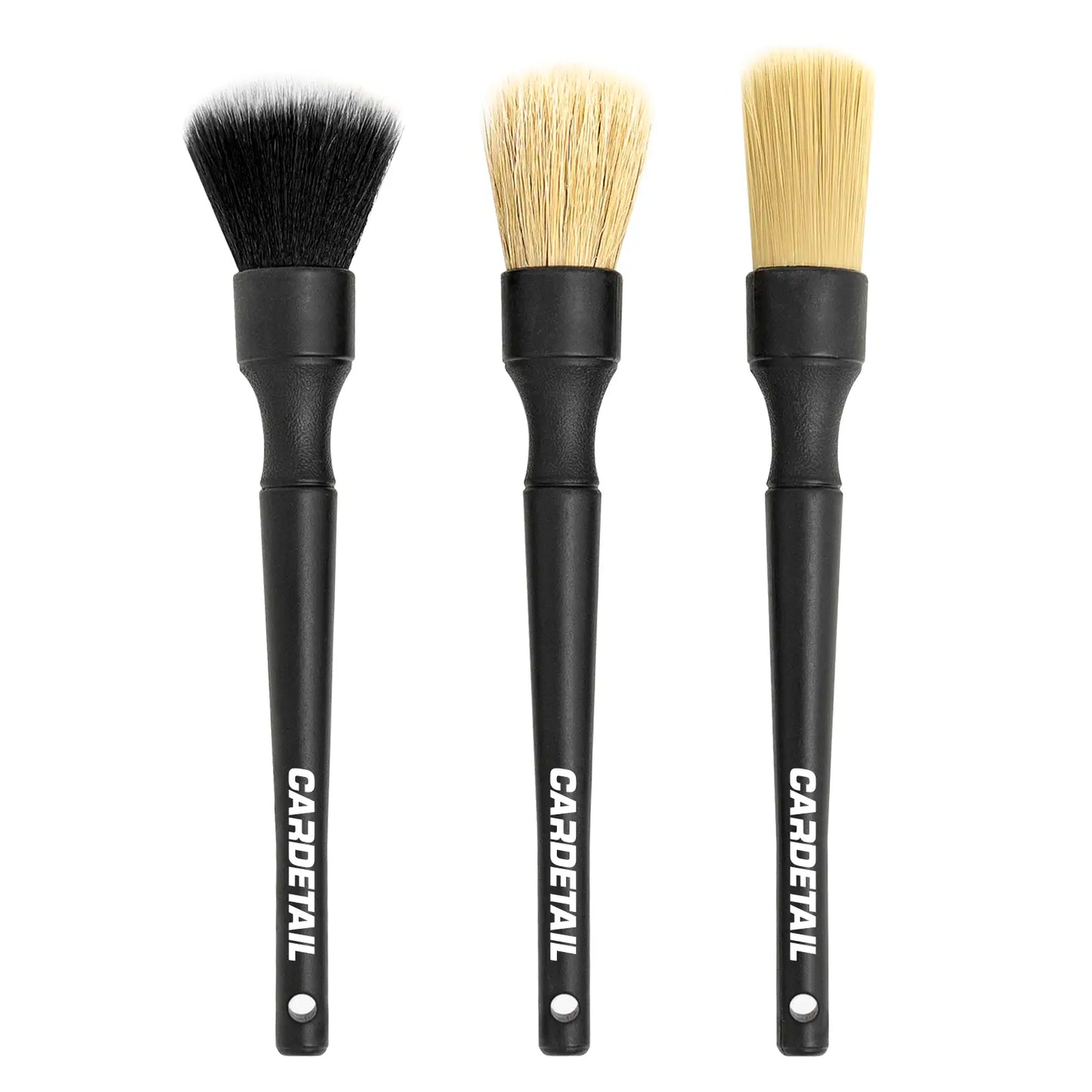 CARDETAIL Auto Detail Brush Set - Set van 3