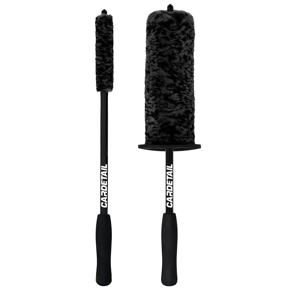 CARDETAIL Flexibele Microvezel Velgenborstel Set